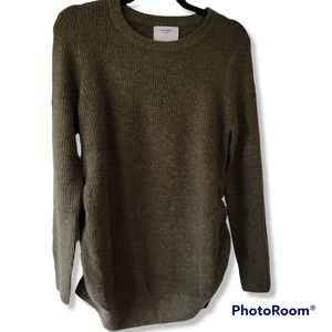 Old Navy Olive Green Maternity Sweater, Size small